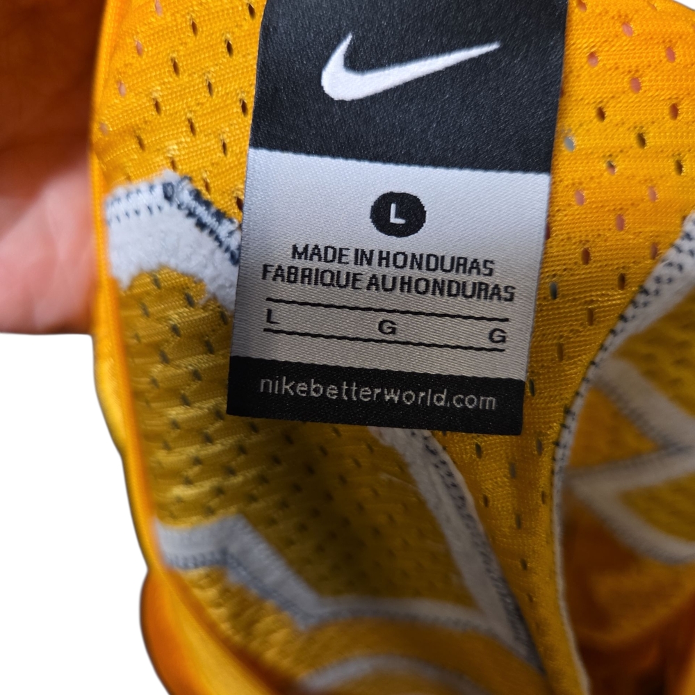 NWOT Nike Yellow Football Jersey - Picture 5 of 5